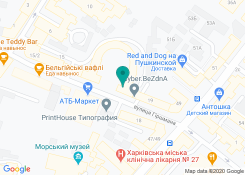 Pain Street, тату студия на карте