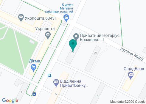 М20, салон красоты на карте