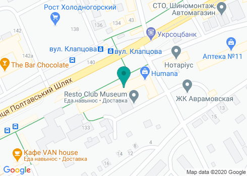 Lashes Kharkov, студия наращивания ресниц на карте