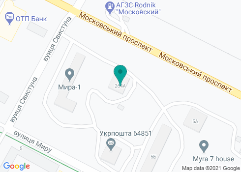 Частный нотариус Городниченко Ольга Анатольевна на карте Частный нотариус Городниченко Ольга Анатольевна на карте