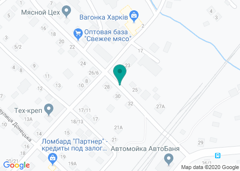 Склад компании «Колор-плюс» на карте Склад компании «Колор-плюс» на карте