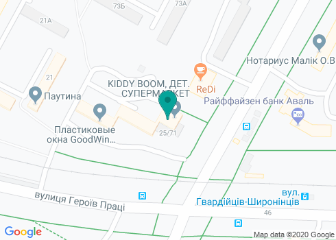 Детский супермаркет «Kiddy Boom» на карте