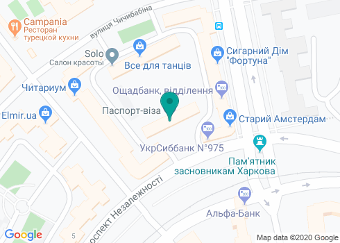 Ателье «Секрет» на карте Ателье «Секрет» на карте