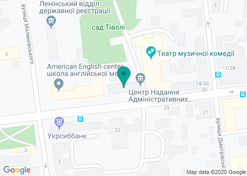 Приват бизнес-центр «Слобожанский» на карте Приват бизнес-центр «Слобожанский» на карте