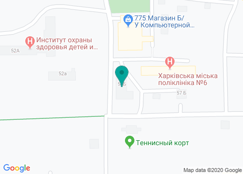 Медицинский центр «ДАР» на карте Медицинский центр «ДАР» на карте