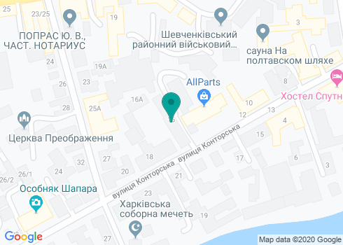 Частный медико-оздоровительный методический центр «МАН» на карте