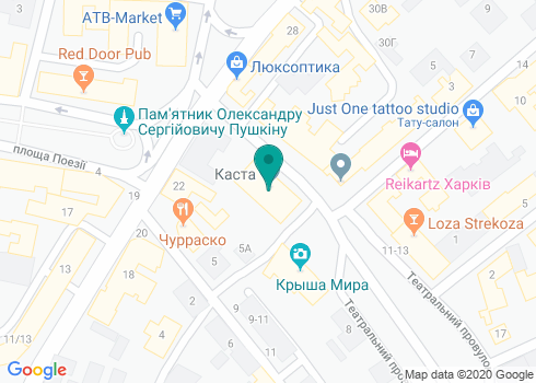 Магазин стоковой одежды «Stockfield» на карте Магазин стоковой одежды «Stockfield» на карте