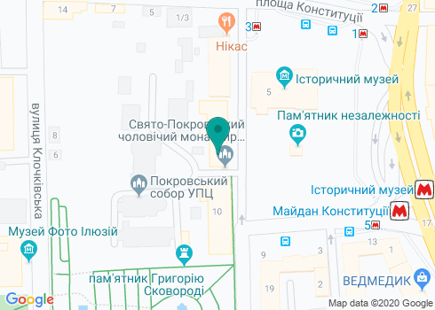 Харьковский Церковно-исторический музей Харьковской епархии Украинской православной церкви на карте