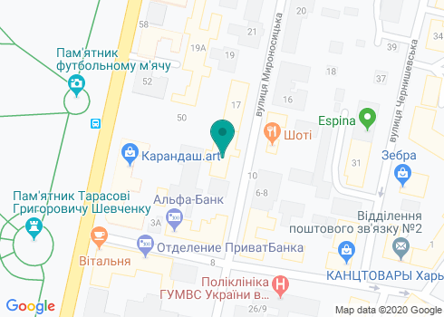 Студия «Ошо» на карте