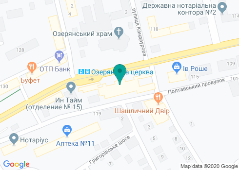 Холодногорский рынок на карте