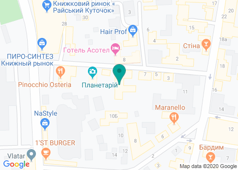 Фирма «Оптик-Контакт» на карте Фирма «Оптик-Контакт» на карте