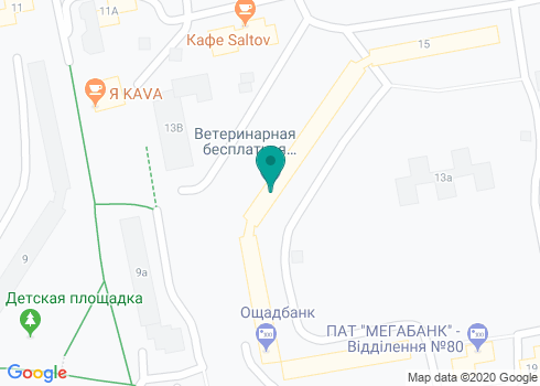 Мегабанк, Пункт приема коммунальных платежей №36 на карте Мегабанк, Пункт приема коммунальных платежей №36 на карте