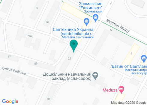 Успех, центр красоты на карте