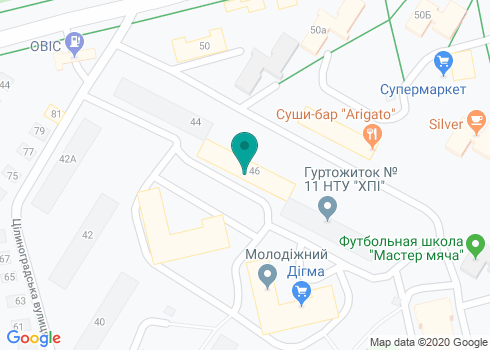 Общежитие № 5, Харьковский Национальный Университет им. Каразина (ХНУ) на карте Общежитие № 5, Харьковский Национальный Университет им. Каразина (ХНУ) на карте