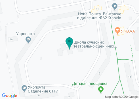 Школа современных театрально-сценических направлений на карте Школа современных театрально-сценических направлений на карте