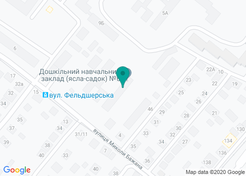Детский сад № 6 (ясли-сад) комбинированного типа на карте Детский сад № 6 (ясли-сад) комбинированного типа на карте