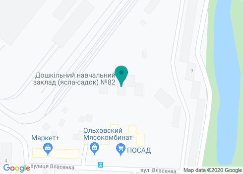 Детский сад № 82 (ясли-сад) комбинированного типа на карте Детский сад № 82 (ясли-сад) комбинированного типа на карте