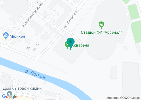 Детско-юношеская футбольная школа «Арсенал» на карте