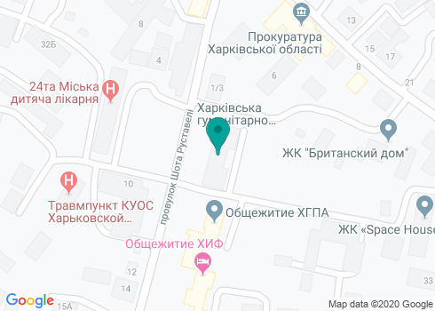 Колледж Харьковской гуманитарно-педагогической академии (Колледж ХГПА) на карте Колледж Харьковской гуманитарно-педагогической академии (Колледж ХГПА) на карте