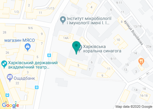 Религиозная община Ортодоксального Иудаизма на карте Религиозная община Ортодоксального Иудаизма на карте
