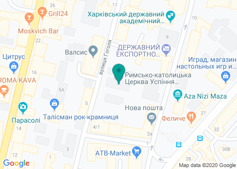 Религиозная община Успения Приснодевы Марии (Римско-Католическая Церковь) на карте Религиозная община Успения Приснодевы Марии (Римско-Католическая Церковь) на карте