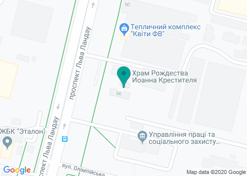 Храм Рождества Иоанна Предтечи на карте