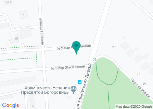 Успенский храм на карте