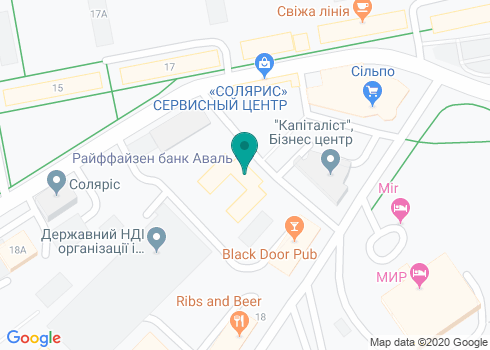 Харьковский Юридический Союз на карте
