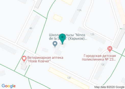 Школа социального латиноамериканского танца «Ninos de la Salsa» на карте
