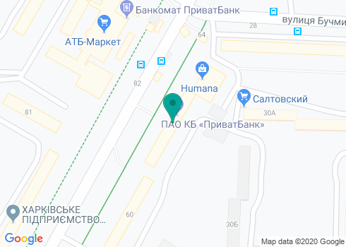 Ломбард «Дарс», Салтовка на карте Ломбард «Дарс», Салтовка на карте