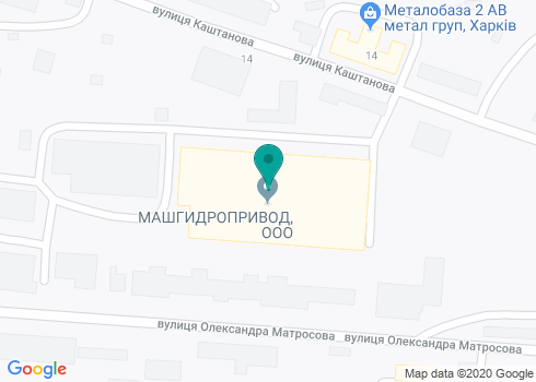 Харьковский завод «Машгидропривод» на карте