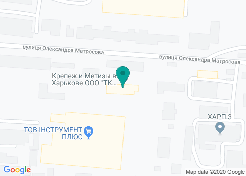 Харьковское представительство ООО «ТК Технокомплект» на карте