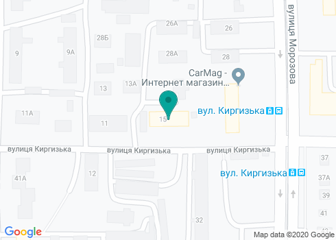 Строительная компания «Укртехносфера» на карте