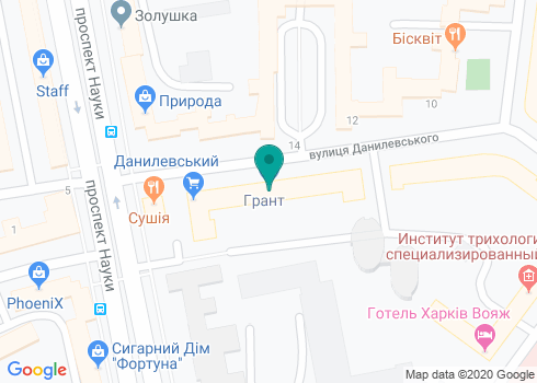 Салон оптики «Visus» на карте Салон оптики «Visus» на карте