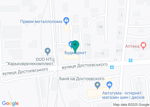 НТЦ «Харьковрелекомплект» на карте