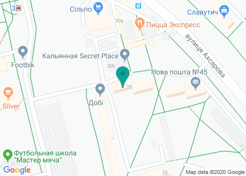 Супермаркет «Сильпо» на карте