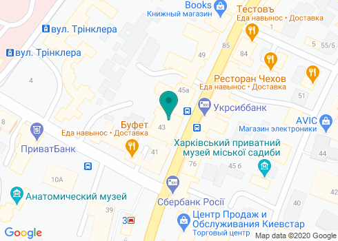 ProStor, сеть магазинов на карте