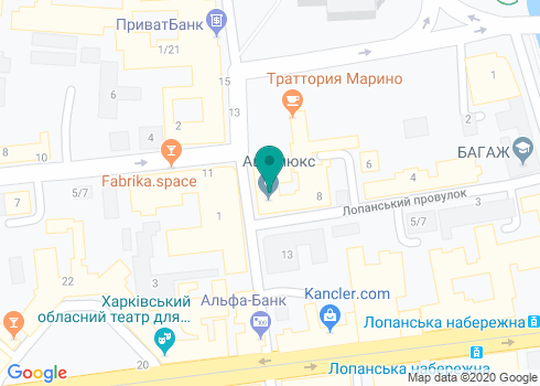 Кафе «Гамбит» на карте Кафе «Гамбит» на карте