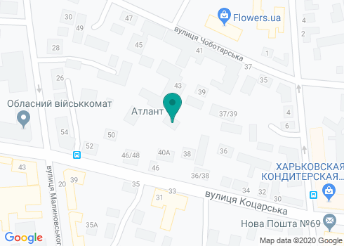 Автомойка «Атлант» на карте Автомойка «Атлант» на карте