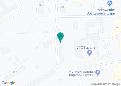 Автомойка «Кураж» на карте Автомойка «Кураж» на карте