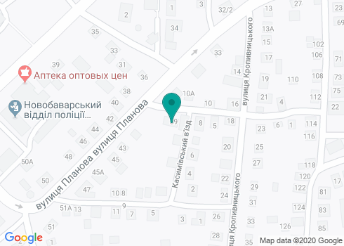 Станция технического обслуживания (СТО Шмаевича на Плановой) на карте Станция технического обслуживания (СТО Шмаевича на Плановой) на карте