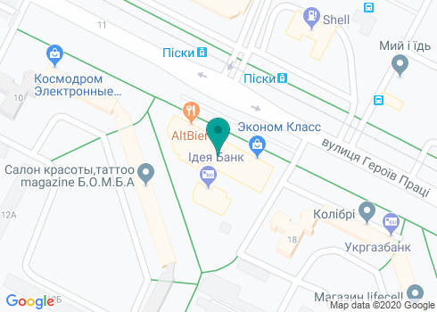 Банк «IdeaBank», отделение № 2 на карте Банк «IdeaBank», отделение № 2 на карте