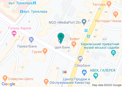 Банк «IdeaBank» (Идея Банк), отделение № 1 на карте Банк «IdeaBank» (Идея Банк), отделение № 1 на карте
