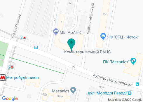 Мегабанк (Megabank), Отделение № 82 на карте