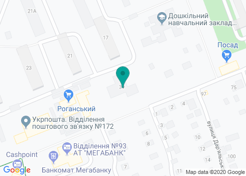 АО «Регион-Банк», Харьковское отделение №7 на карте АО «Регион-Банк», Харьковское отделение №7 на карте