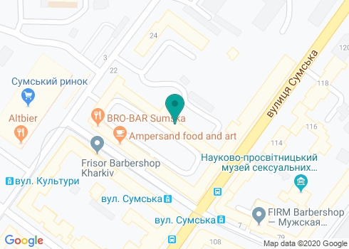 ПАО «Укрбизнесбанк», Харьковское отделение № 1 на карте ПАО «Укрбизнесбанк», Харьковское отделение № 1 на карте