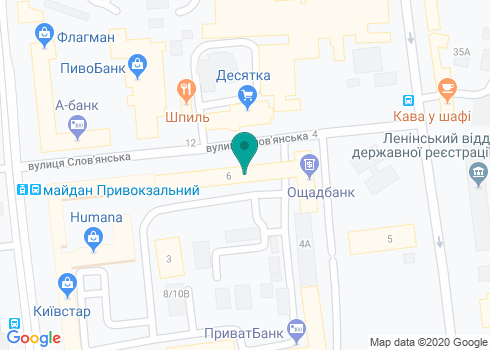 АО «Экспресс-Банк», Харьковский филиал на карте АО «Экспресс-Банк», Харьковский филиал на карте