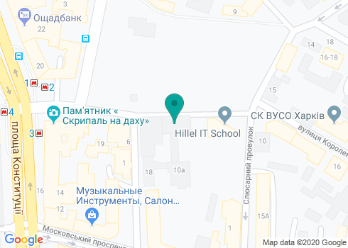 ПАО «Энергобанк», Харьковское отделение №1 на карте ПАО «Энергобанк», Харьковское отделение №1 на карте