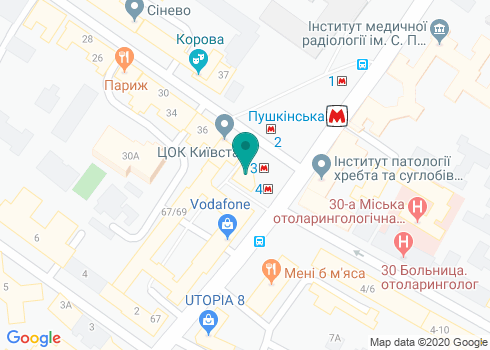 ПАО «Юнекс Банк», Харьковское отделение №1 на карте ПАО «Юнекс Банк», Харьковское отделение №1 на карте