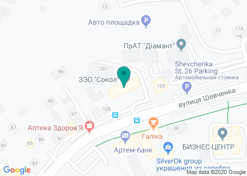ПАО «Коммерческий Банк «Аксиома», Харьковское отделение №2 на карте ПАО «Коммерческий Банк «Аксиома», Харьковское отделение №2 на карте